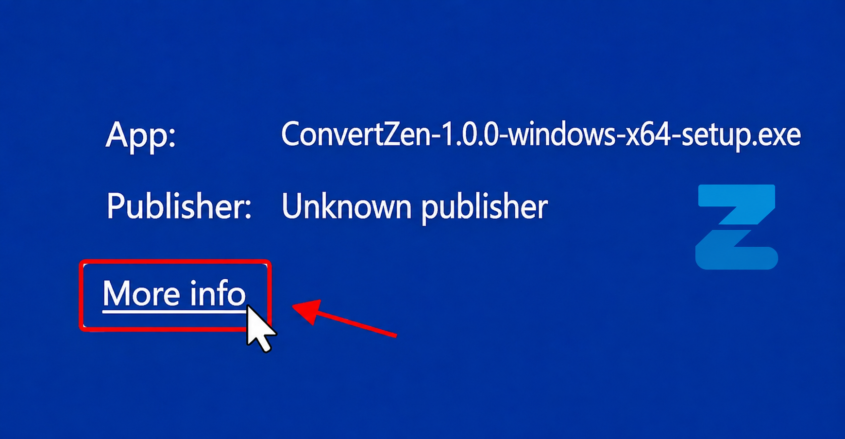 ConvertZen Windows installation step 3
